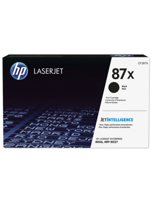 Картридж лазерный HP (CF287X) LaserJet M506dn/M506x/M527dn/M527f/M527c, №87X, оригинальный, ресурс 18000 страниц