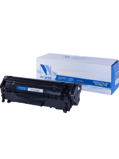 Картридж лазерный NV PRINT (NV-Q2612A/FX-10/703) для HP/CANON LaserJet/i-SENSYS, ресурс 2000 стр., NV-2612A/FX-10/