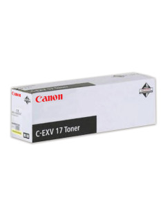 Тонер CANON (C-EXV17Y) iR4080/4580/5185, желтый, оригинальный, ресурс 30000 стр., 0259B002