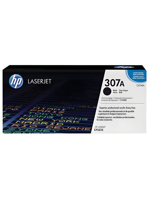 Картридж лазерный HP (CE740A) LaserJet CP5225/5225N, №307A, черный, оригинальный, ресурс 7000 страниц