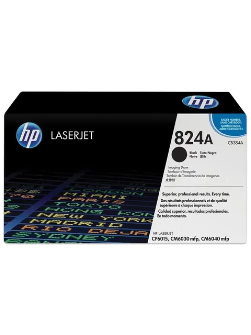 Фотобарабан HP (CB384A) ColorLaserJet CP6015/CM6030/CM6040, черный, оригинальный, ресурс 23000 страниц