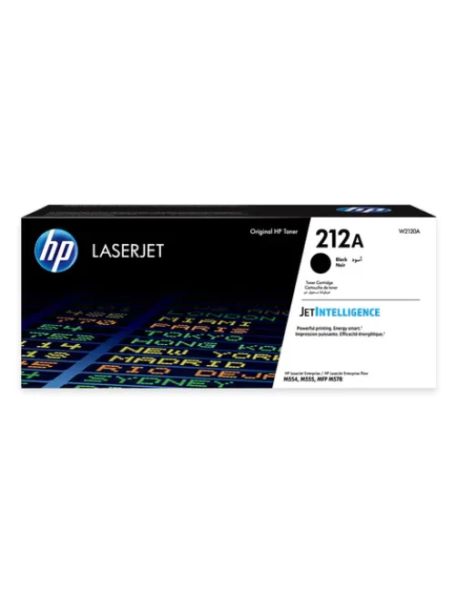 Картридж лазерный HP (W2120A) Color LaserJet M554/M555, №212A, черный, оригинальный, ресурс 5500 страниц