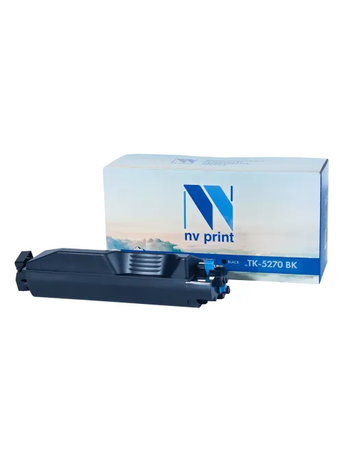 Картридж лазерный NV PRINT (NV-TK5270Bk) для Kyocera ECOSYS M6230cidn/P6230cdn,черный, ресурс 8000 стр.