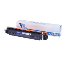 Картридж лазерный NV PRINT (NV-CF351A) для HP LJ M176n/ M177fw, голубой, ресурс 1000 страниц