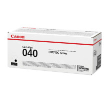 Картридж лазерный CANON (040BK) i-SENSYS LBP710Cx/LBP712Cx, оригинальный, черный, ресурс 6300 страниц, 0460C001