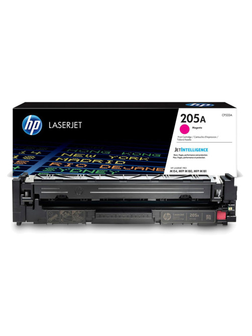Картридж лазерный HP (CF533A) LaserJet Pro M180/M181, №205A, пурпурный, оригинальный, ресурс 900 страниц