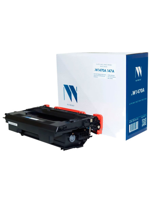 Тонер-картридж NV PRINT (NV-W1470A) для HP LJ M611/M612/M634/M635/M636, ресурс 10500 стр.
