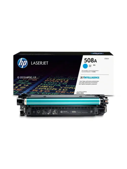 Картридж лазерный HP (CF361A) LaserJet Pro M552/M553, №508A, голубой, оригинальный, ресурс 5000 страниц