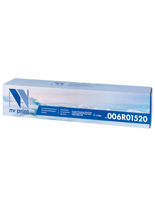 Тонер-картридж NV PRINT (NV-006R01520) для XEROX WorkCentre 7545/7556, голубой, ресурс 15000 стр.