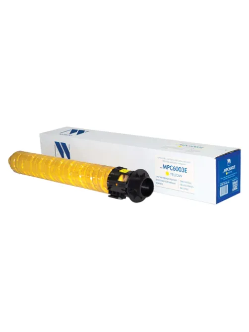 Картридж лазерный NV PRINT (NV-MPC6003EY) для Ricoh MP C4503SP/C4504SP/C4504ASP, желтый, ресурс 22500 страниц