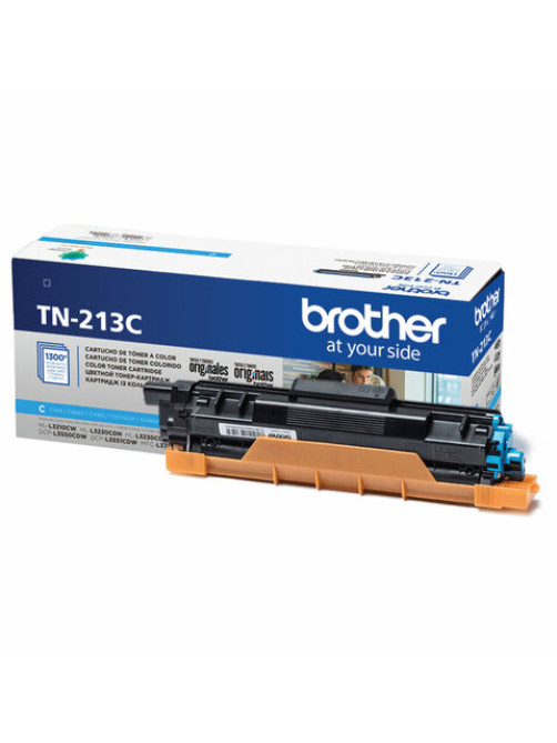 Картридж лазерный BROTHER (TN213C) HLL3230CDW/DCPL3550CDW/MFCL3770CDW, голубой, оригинальный, ресурс 1300 страниц