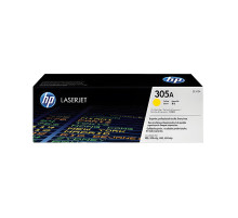 Картридж лазерный HP (CE412A) CLJ Pro M351/M451, №305A, желтый, оригинальный, ресурс 2600 страниц