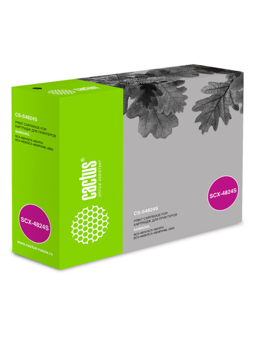Картридж лазерный CACTUS (CS-S4824S) для SAMSUNG SCX-4824FN/4828FN, ресурс 5000 стр.