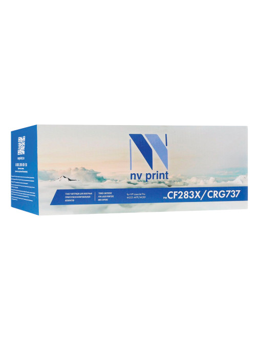 Картридж лазерный NV PRINT (NV-CF283X/737) для HP/CANON LJ M201/225/ MF211/212/216, ресурс 2200 стр., NV-CF283X/Canon