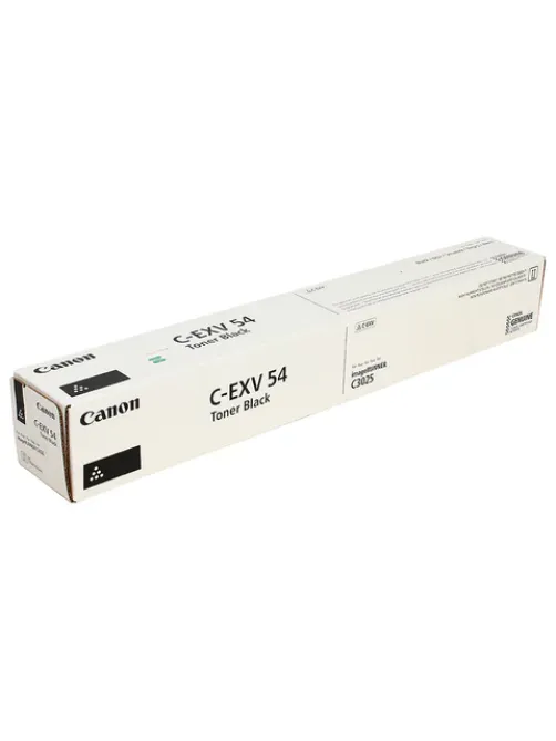 Тонер CANON (C-EXV54Bk) C3025i, черный, оригинальный, ресурс 15500 страниц, 1394C002