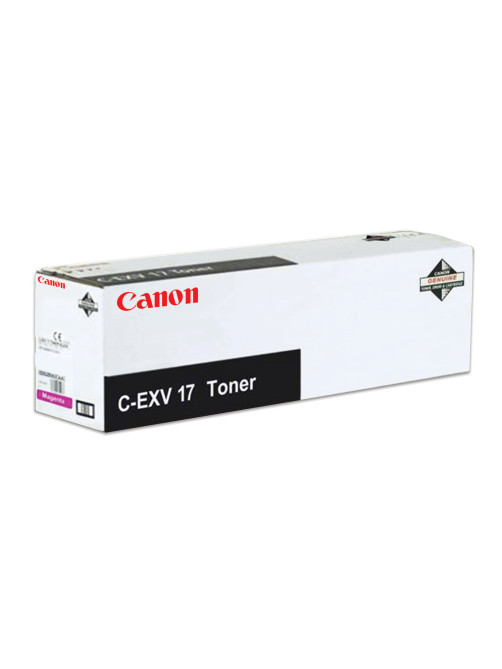 Тонер CANON (C-EXV17M) iR4080/4580/5185, пурпурный, оригинальный, ресурс 30000 стр., 0260b002