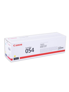 Картридж лазерный CANON (054Y) для i-SENSYS LBP621Cw/MF641Cw/645Cx, желтый, ресурс 1200 страниц, оригинальный, 3021C002