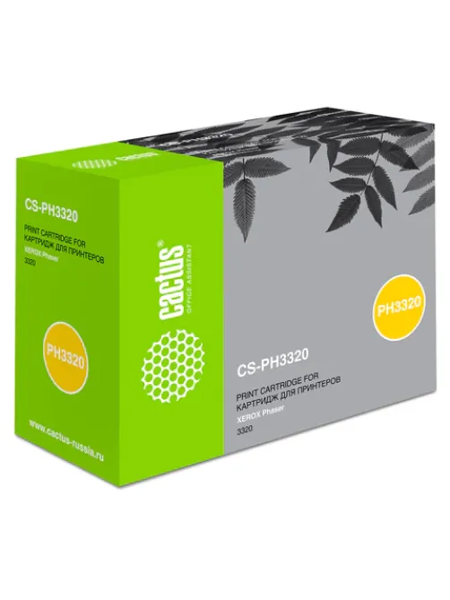 Картридж лазерный CACTUS (CS-PH3320) для XEROX Phaser 3320, ресурс 5000 стр.