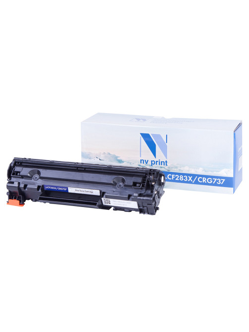 Картридж лазерный NV PRINT (NV-CF283X/737) для HP/CANON LJ M201/225/ MF211/212/216, ресурс 2200 стр., NV-CF283X/Canon