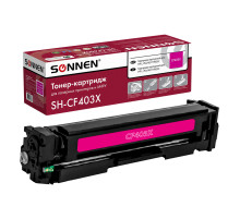 Картридж лазерный SONNEN (SH-CF403X) для HP LJ M277/M252 ВЫСШЕЕ КАЧЕСТВО пурпурный, 2300 страниц, 363945