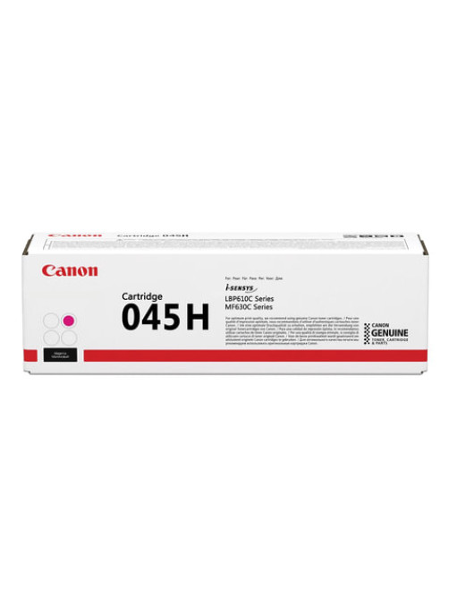 Картридж лазерный CANON (045HM) MF635/633/631/LBP 611/613, пурпурный, ресурс 2200 стр., оригинальный, 1244C002