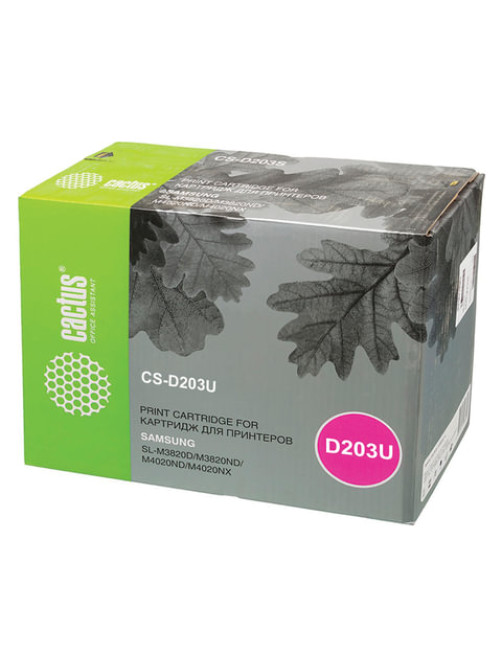 Картридж лазерный CACTUS (CS-D203U) для SAMSUNG ProXpress M4020/4070/4070FR, ресурс 15000 стр.