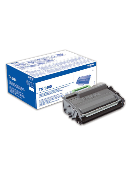 Картридж лазерный BROTHER (TN3480) HL-L5000D/5100DN/5200DW/6400DW\DCP-L6600, оригинальный, ресурс 8000 страниц