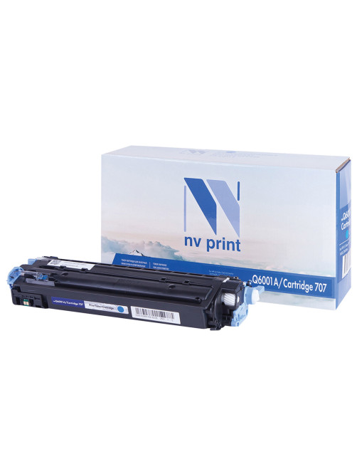Картридж лазерный NV PRINT (NV-Q6001A) для HP ColorLaserJet CM1015/2600, голубой, ресурс 2000 стр.