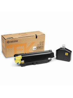 Тонер-картридж KYOCERA (TK-5290Y) P7240cdn, желтый, ресурс 13000 страниц, оригинальный, 1T02TXANL0