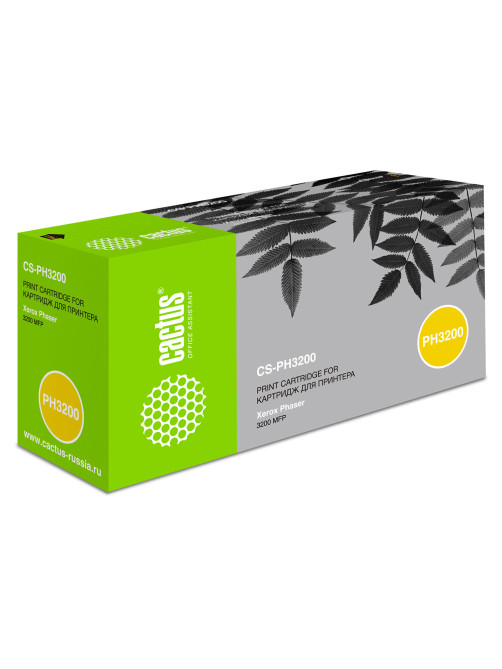 Картридж лазерный CACTUS (CS-PH3200) для XEROX Phaser 3200/3200mfp, ресурс 3000 стр.