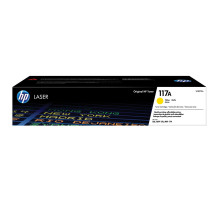 Картридж лазерный HP (W2072A) для HP Color Laser 150a/nw/178nw/fnw, №117A, желтый, оригинальный, ресурс 700 страниц