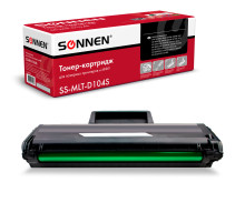 Картридж лазерный SONNEN (SS-MLT-D104S) для SAMSUNG ML-1660/1665 и другие, ВЫСШЕЕ КАЧЕСТВО, ресурс 1500 стр., 362914