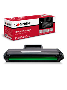 Картридж лазерный SONNEN (SS-MLT-D104S) для SAMSUNG ML-1660/1665 и другие, ВЫСШЕЕ КАЧЕСТВО, ресурс 1500 стр., 362914