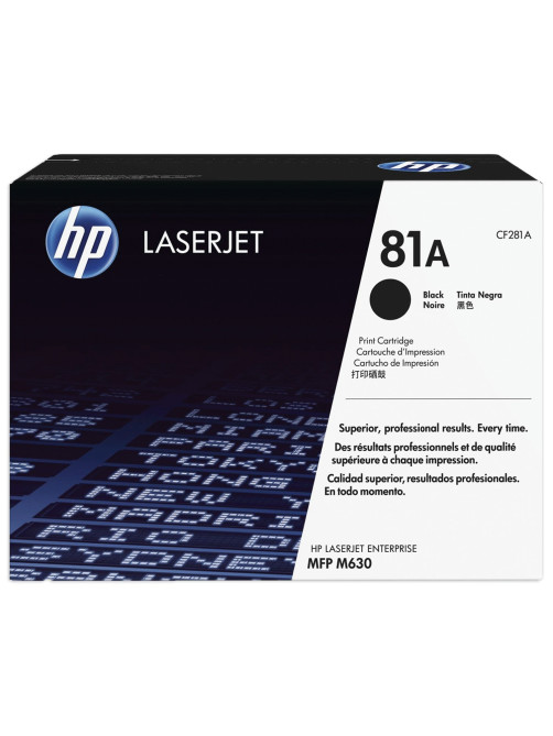 Картридж лазерный HP (CF281A) LaserJet M604n/M604dn/M605/M606/M630, №81A, оригинальный, ресурс 10500 страниц