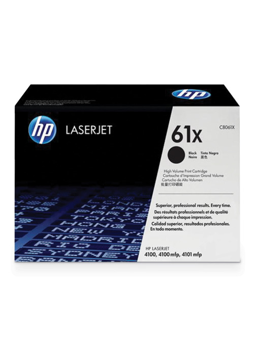 Картридж лазерный HP (C8061X) LaserJet 4100/4100N/4100DTN/4100mfp, черный, оригинальный, ресурс 10000 страниц, С8061X