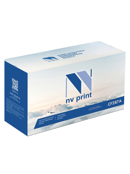 Картридж лазерный NV PRINT (NV-CF287A) для HP LJ M501n/506dn/506x/527dn, ресурс 9000 страниц