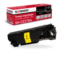 Картридж лазерный SONNEN (SH-CE278A) для HP LaserJet P1566/P1606DN, ВЫСШЕЕ КАЧЕСТВО, ресурс 2100 стр., 362427