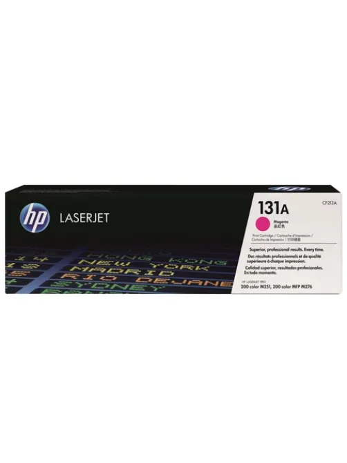 Картридж лазерный HP (CF213A) CLJ Pro 200 M276n/M276nw, №131A, пурпурный, оригинальный, ресурс 1800 страниц