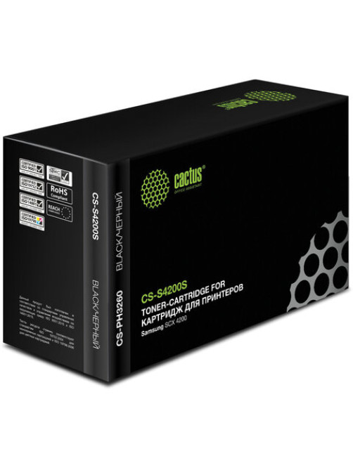 Картридж лазерный CACTUS (CS-S4200S) для SAMSUNG SCX-4200/4220, ресурс 2500 стр.