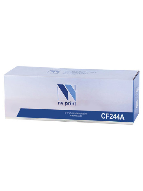Картридж лазерный NV PRINT (NV-CF244A) для HP LJ M15 Pro / M28a / 28w, ресурс 1000 страниц