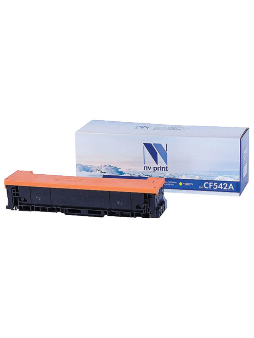 Картридж лазерный NV PRINT (NV-CF542A) для HP M254dw/M254nw/MFP M280nw/M281fdw, желтый, ресурс 1300 страниц