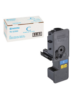 Тонер-картридж KYOCERA (TK-5230C) ECOSYS P5021cdn/cdw/M5521cdn/cdw, голубой, ресурс 2200 стр., оригинальный, 1T02R9CNL0