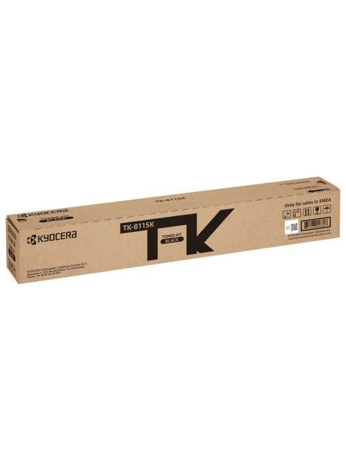 Тонер-картридж KYOCERA (TK-8115K) M8124cidn/M8130cidn, черный, ресурс 12000 стр., оригинальный, 1T02P30NL0