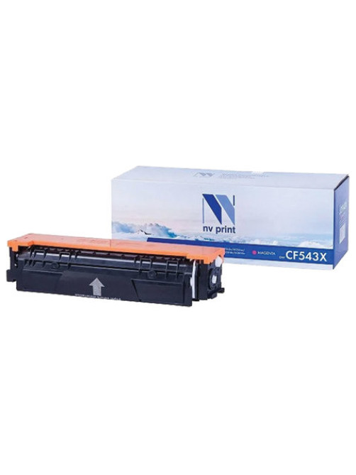 Картридж лазерный NV PRINT (NV-CF543X) для HP M254dw/M254nw/MFP M280nw/M281fdw, пурпурный, ресурс 2500 страниц