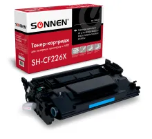 Картридж лазерный SONNEN (SH-CF226X) для HP LJ Pro M402d/dn/n/M426dw/fdn/fdw, ВЫСШЕЕ КАЧЕСТВО, ресурс 9000 стр., 362437