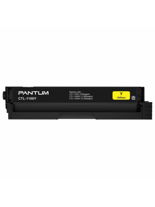 Картридж лазерный PANTUM (CTL-1100Y) CP1100/CM1100, желтый, оригинальный, ресурс 700 страниц