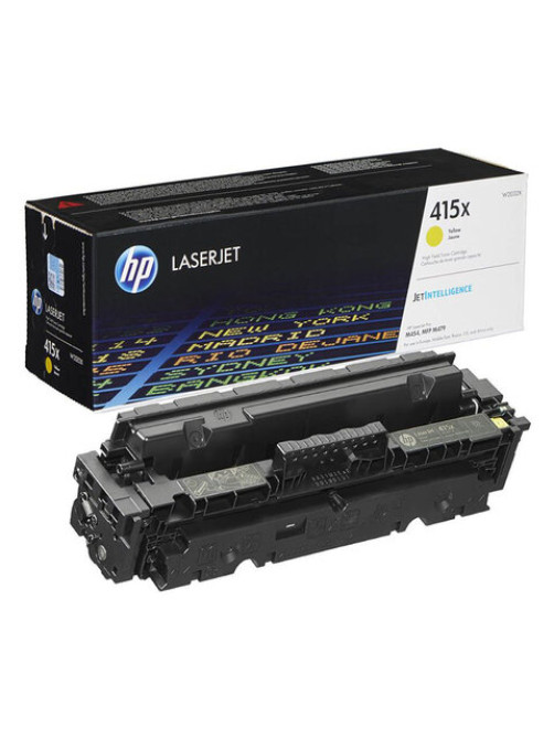 Картридж лазерный HP (W2032X) Color LaserJet M454dn/M479dw и др, №415X, желтый, оригинальный, ресурс 6000 страниц