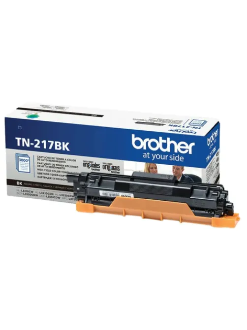 Картридж лазерный BROTHER (TN217BK) HLL3230CDW/DCPL3550CDW/MFCL3770CDW, черный, оригинальный, ресурс 3000 страниц