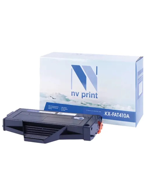 Картридж лазерный NV PRINT (NV-KX-FAT410A) для PANASONIC KX-MB1500/MB1520/MB1530/MB1536, ресурс 2500 страниц, NV-KXFAT410A