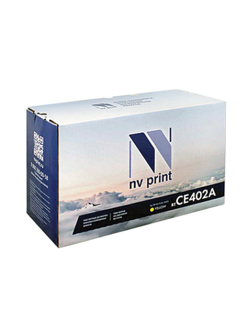 Картридж лазерный NV PRINT (NV-CE402A) для HP LaserJet Pro M570dn/M570dw, желтый, ресурс 6000 стр.